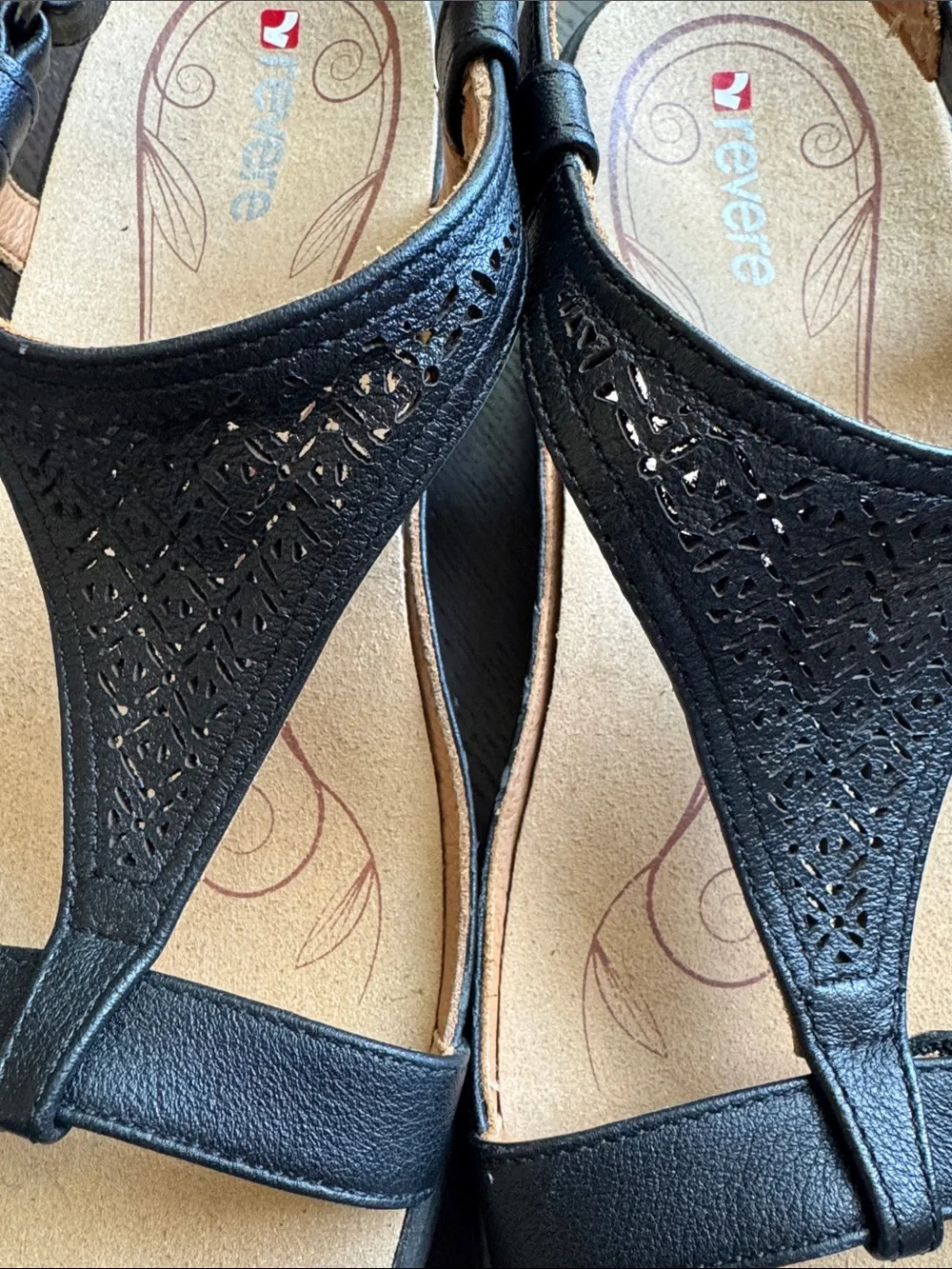 Revere Santa Fe  Women's Designer Sandals with Decorative Upper